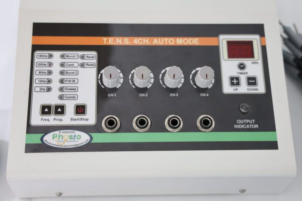 Auto Mode 4 Channel TENS Machine and Ultrasonic Combo with 1 year Warranty - Image 5