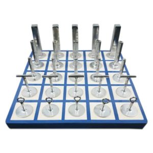 Magnetic Peg Board (25 Metal Pegs)