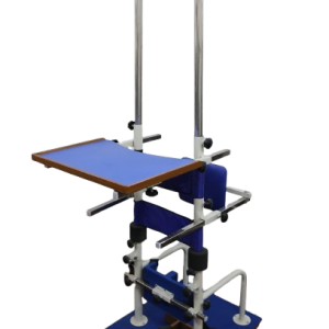Adjustable Metalic Standing Frame Adult with Wooden Base